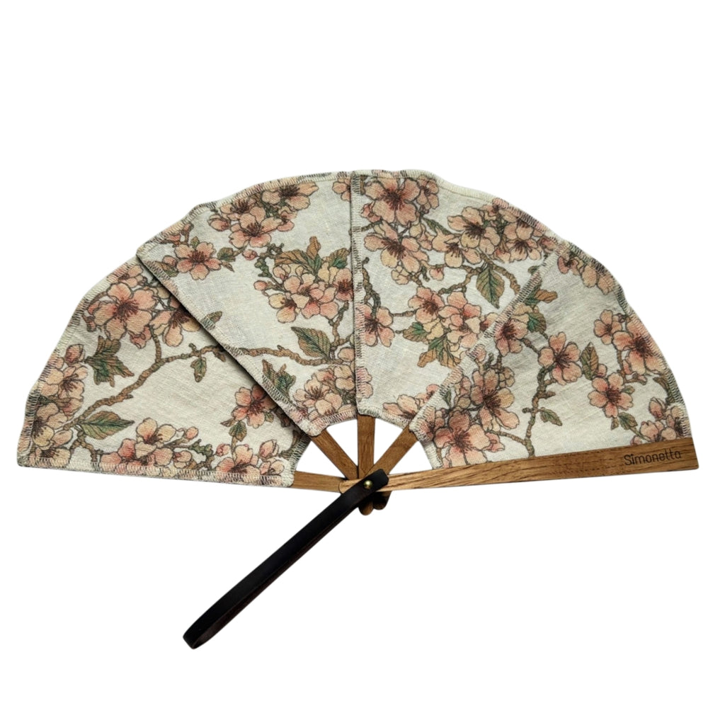 Abanico de lino - Hanami
